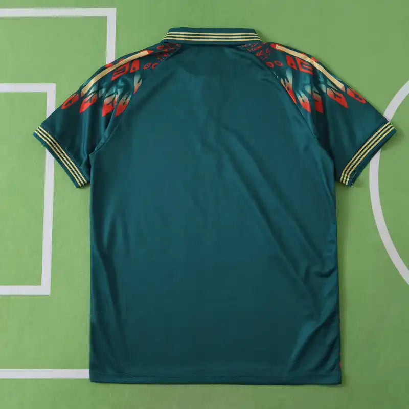 Mexico México de Oro Concept Fan Version Jersey 2025/26 – Dark Green Red Gold Eagle Wing Adidas Polo Shirt
