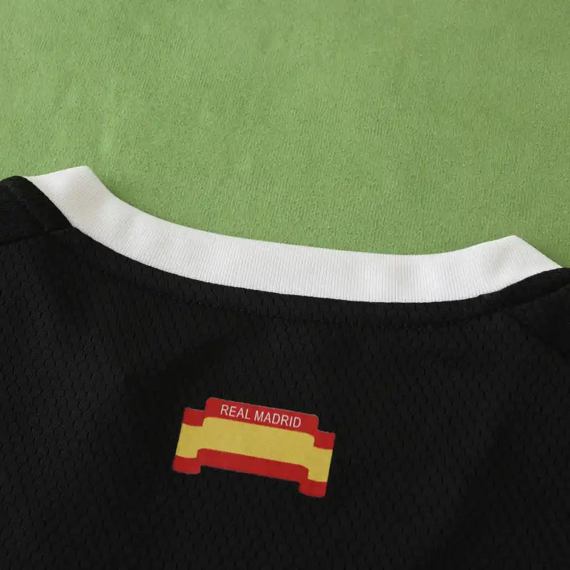Real Madrid 2024/25 Black Training Jersey – Adidas Aeroready Fan Version