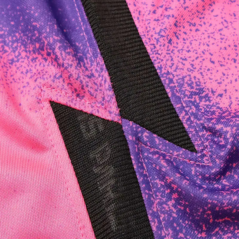 PSG 2020/21 Fourth Jersey – Pink Purple Tie-Dye Spray Paint Fan Version