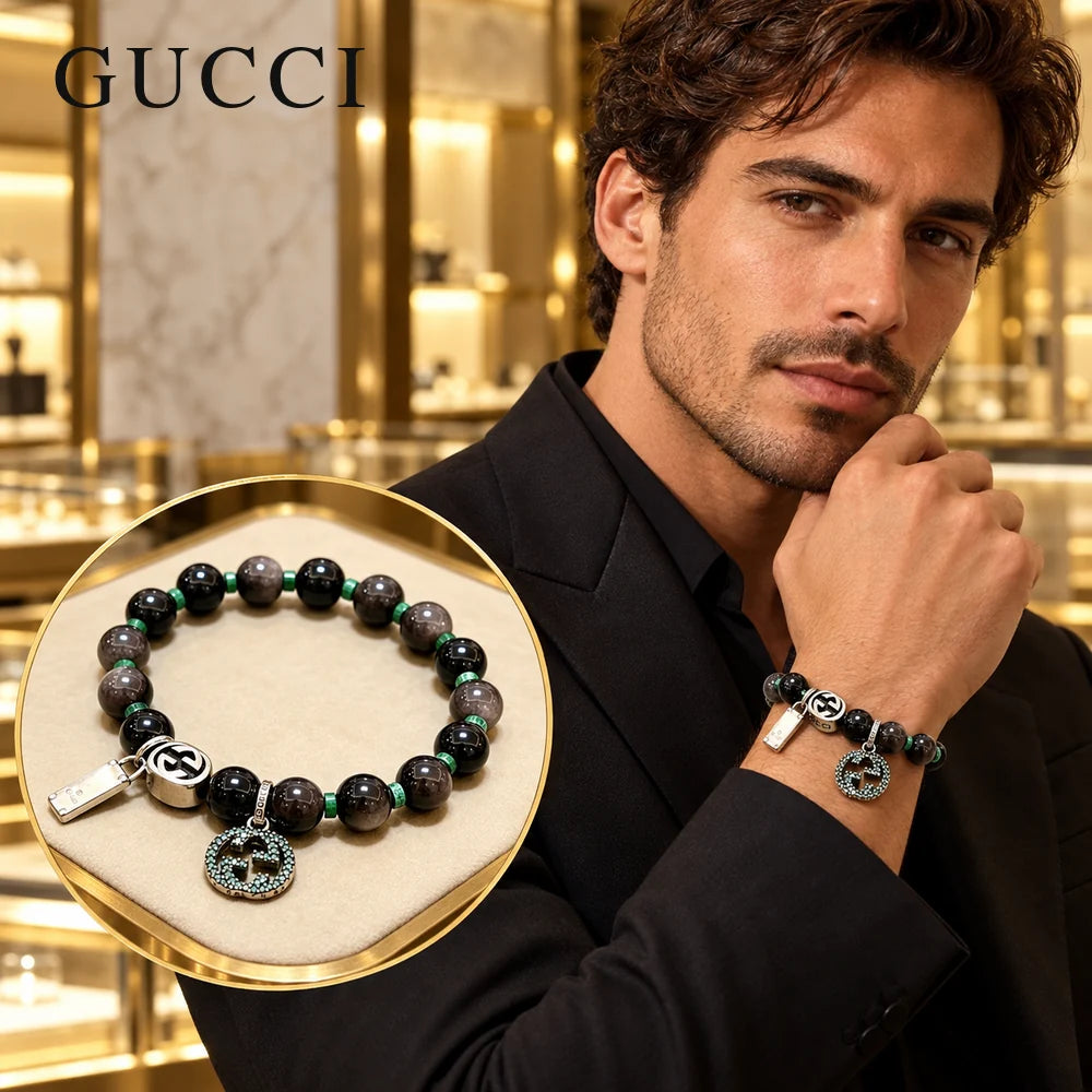 Gucci Distressed Vintage-Inspired Bracelet – Style 04 - image 1
