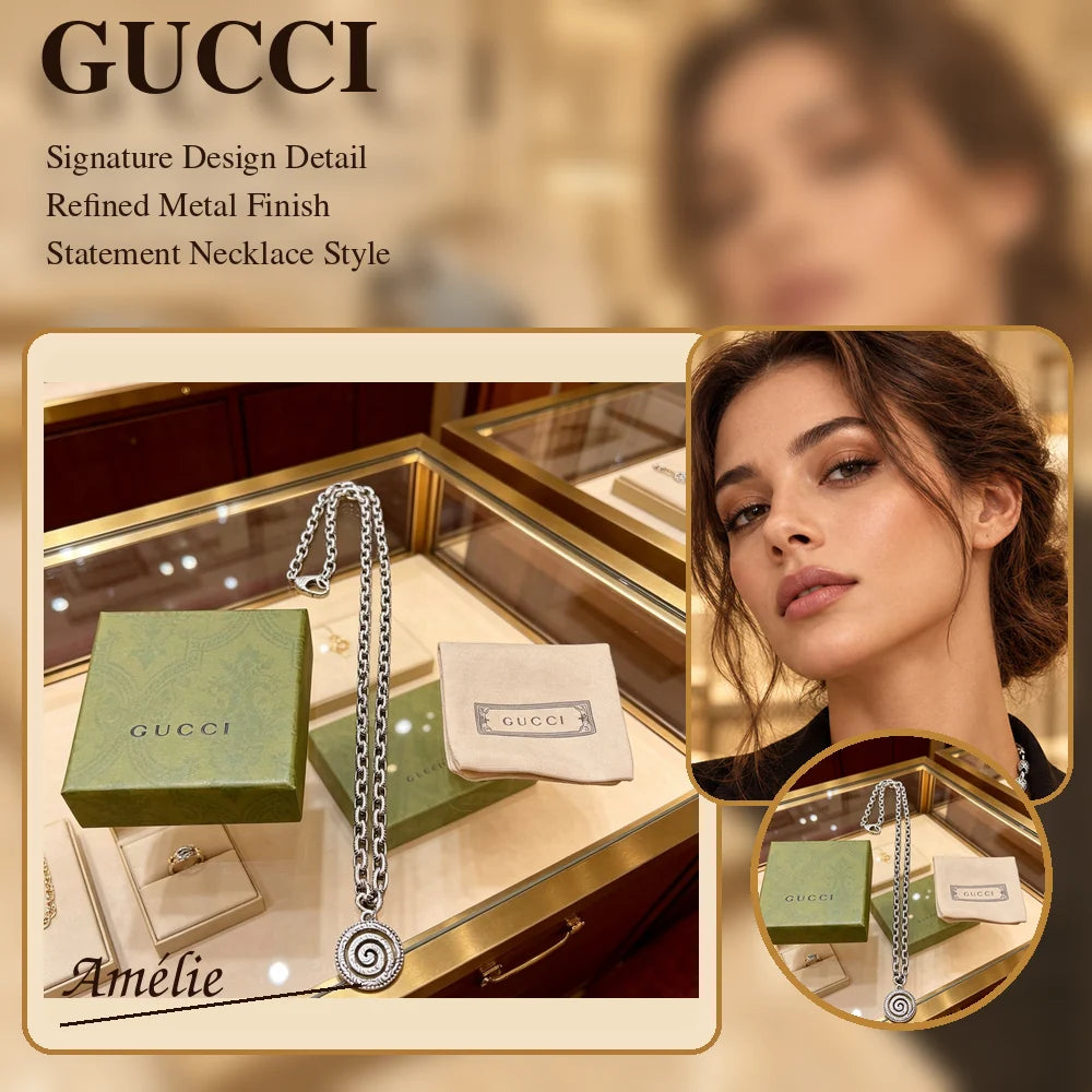 Gucci Anger Forest Chain Distressed Necklace – Gucci jewelry main image