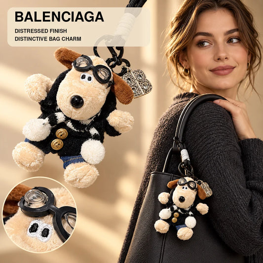 Balenciaga Distressed Keychain – Style 35 - image 1