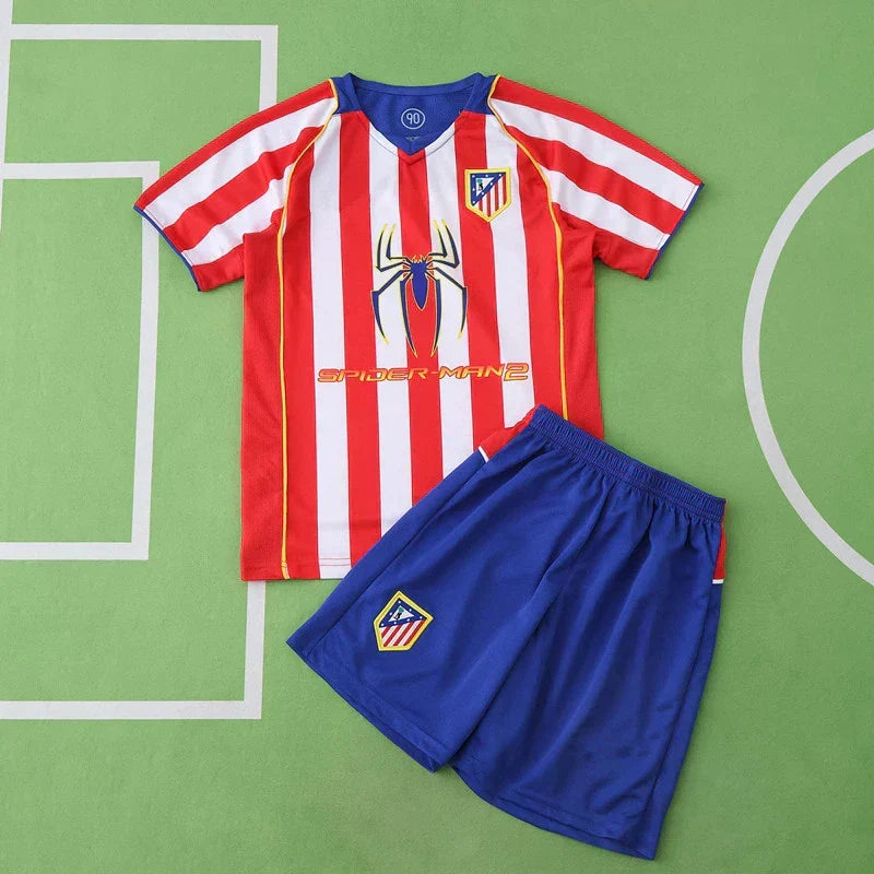 Atlético de Madrid Home Retro Kids Kit 2004/05