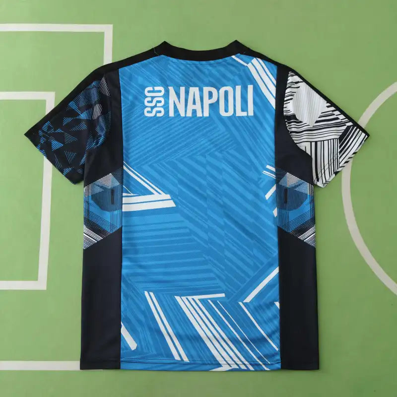 S.S.C. Napoli x Coca-Cola Training Shirt Fan Version 2024/25 – Culture Kit Sky Blue Football Jersey