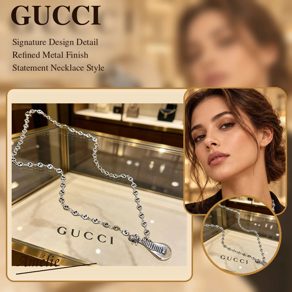 Gucci Anger Forest Chain Distressed Necklace – Gucci jewelry main image