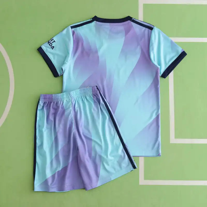 Arsenal Third Kids Kit 2024/25 | Fan Version Children's Football Set with Name & Number