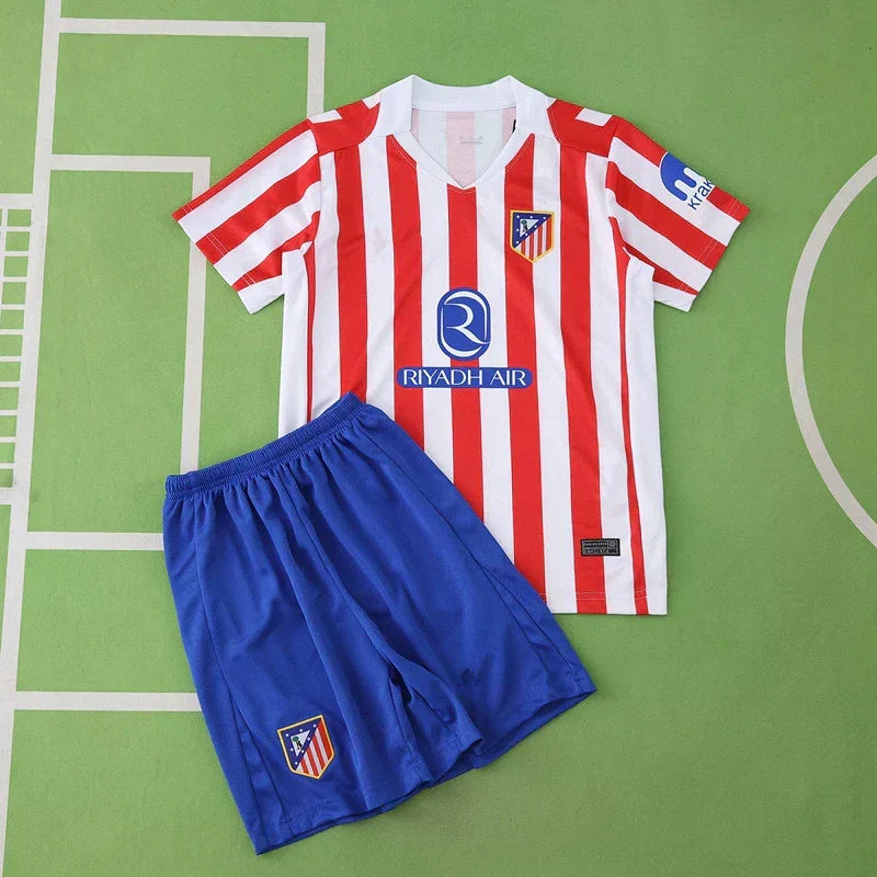 Atlético de Madrid Home Kids Kit 2025/26