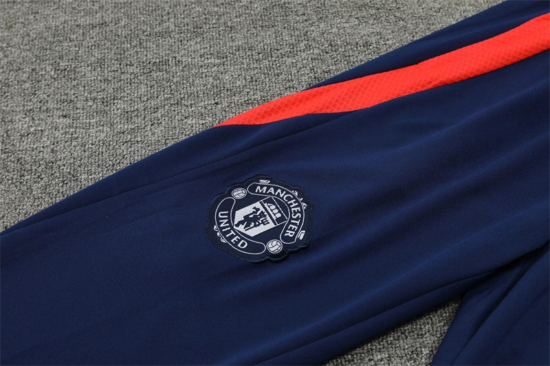 Manchester United FC Blue & Orange Training Suit 2024/25