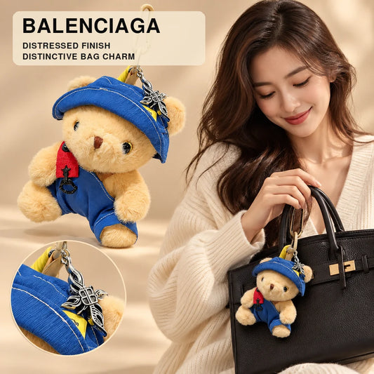 Balenciaga Distressed Keychain – Style 44 - image 1