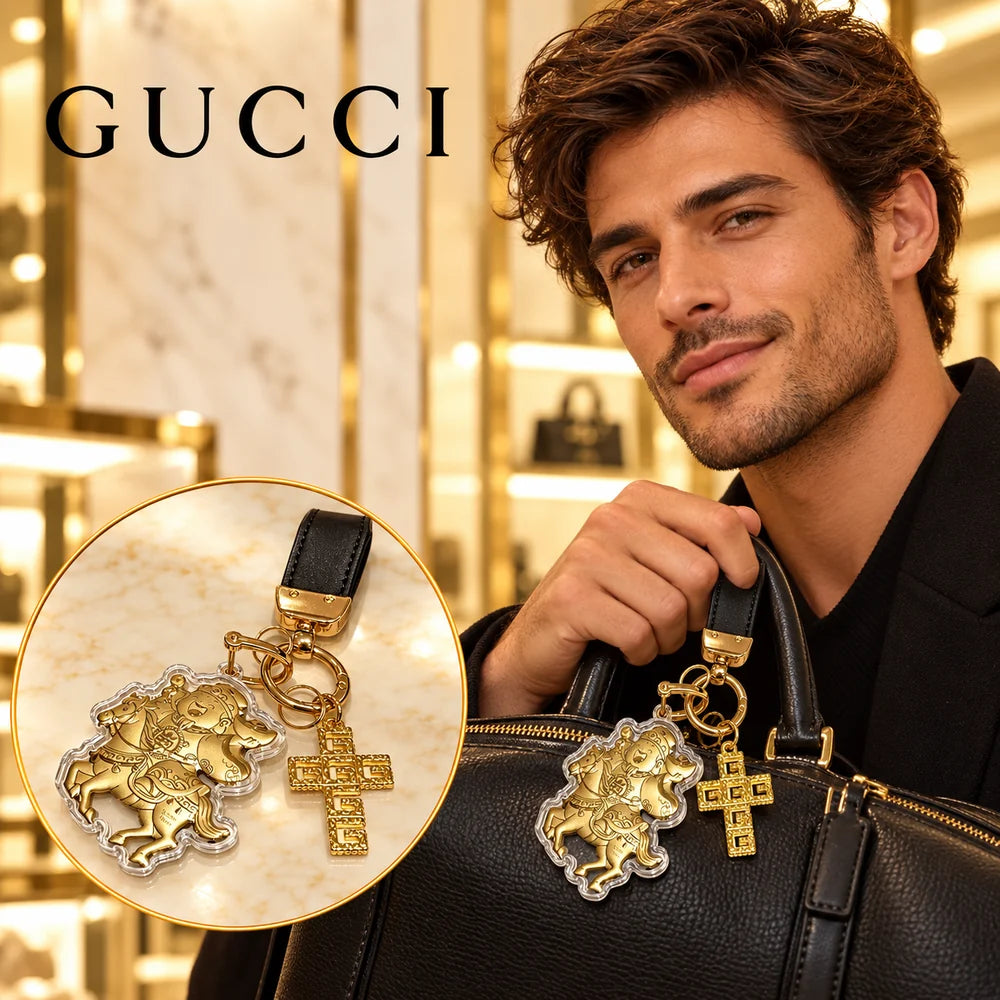 Gucci Anger Forest Distressed Keychain – Style 31 - image 1