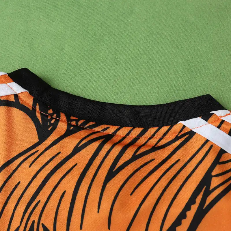 Real Madrid 2024/25 Orange Purple Dragon Concept Jersey – Sunset Dragon Adidas Fan Version