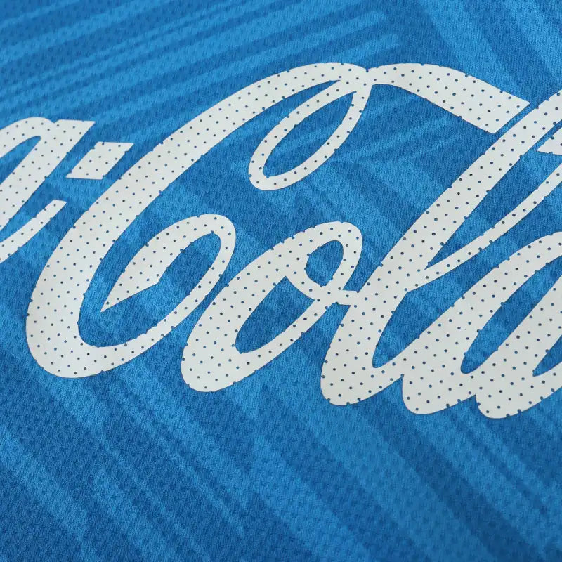 S.S.C. Napoli x Coca-Cola Training Shirt Fan Version 2024/25 – Culture Kit Sky Blue Football Jersey