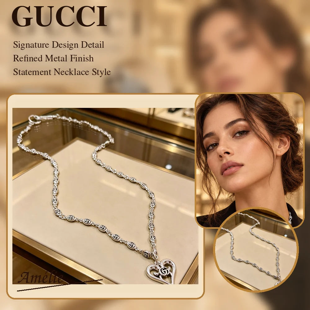 Gucci Anger Forest Chain Distressed Necklace – Gucci jewelry main image