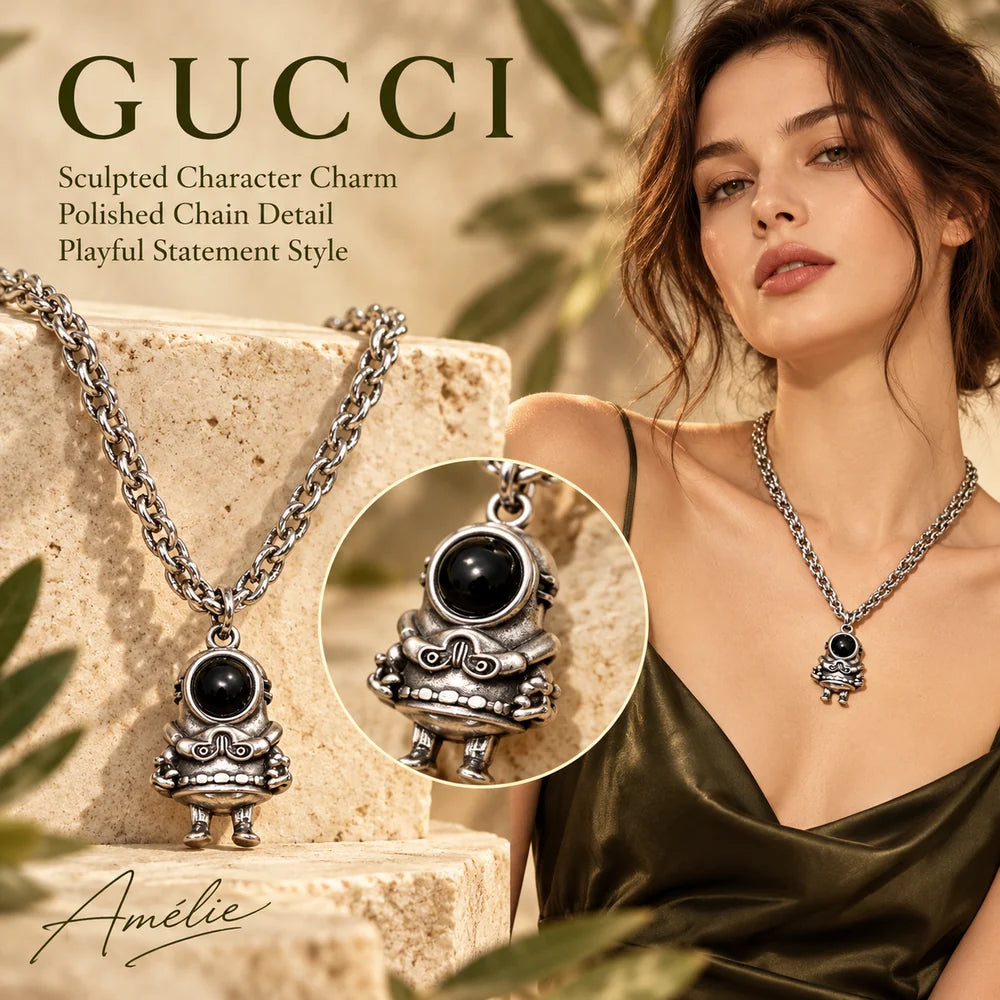 Gucci Anger Forest Chain Distressed Necklace main product image
