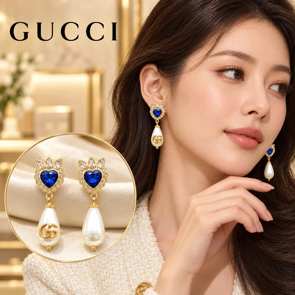 Gucci Pearl Earrings – Style 02 - image 1