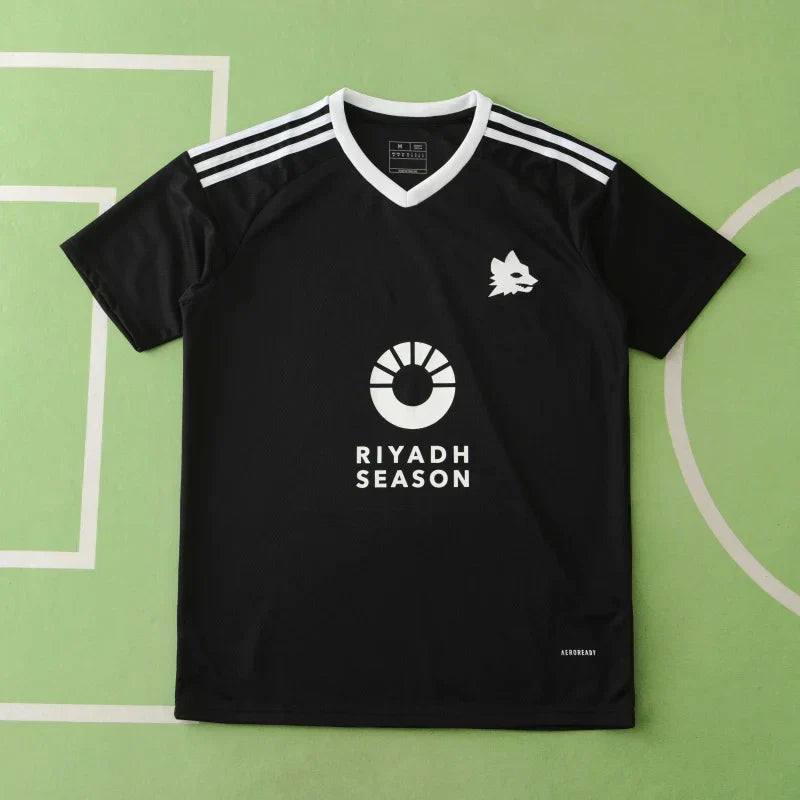AS Roma 2024/25 Black Training Suit | Fan Version