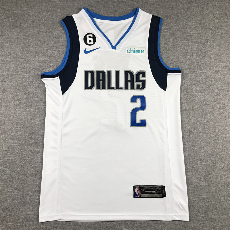Kyrie Irving #2 Dallas Mavericks Association Edition Swingman Jersey – White NBA Fan Gear