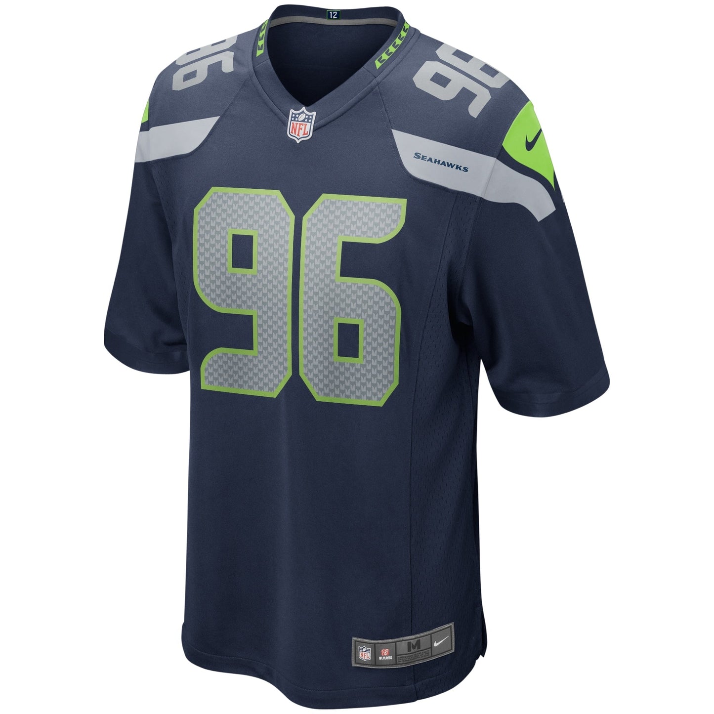 Cortez Kennedy Seattle Seahawks Game Retired   Jersey - College Navy