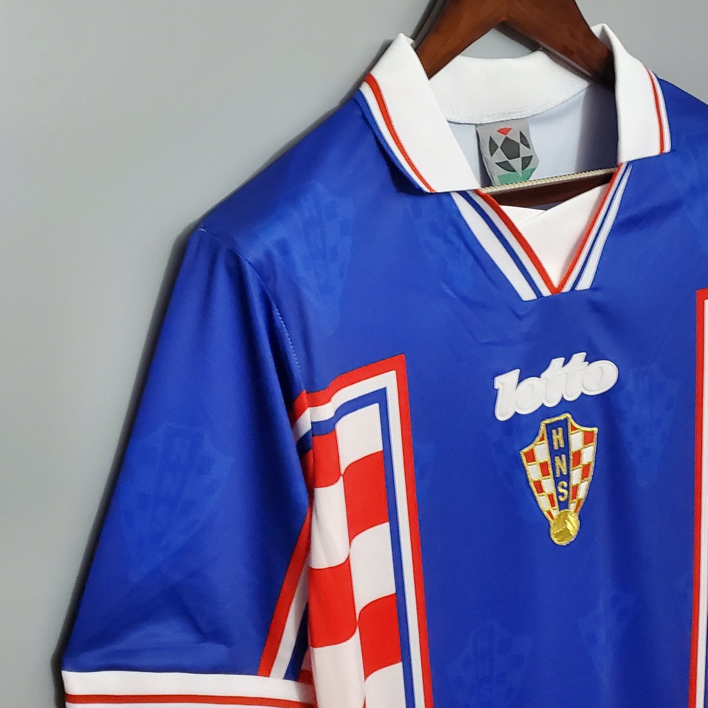 Croatia 1998 Away Retro Soccer Jersey – Lotto HNS World Cup Third Place Kit