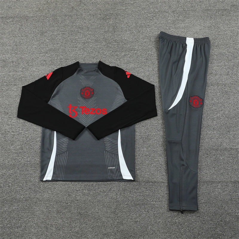 Manchester United FC Grey Training Suit 2024/25