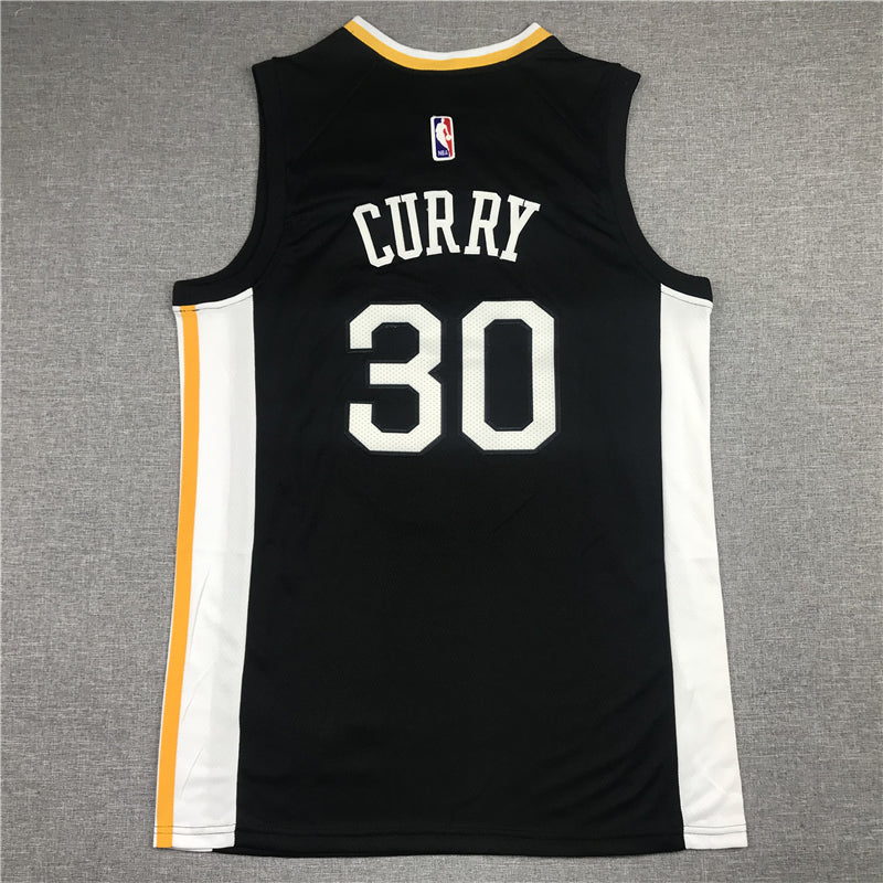 Stephen Curry #30 Golden State Warriors Nike Black "The Town" Oakland Oak Tree City Edition Fast Break Replica Jersey