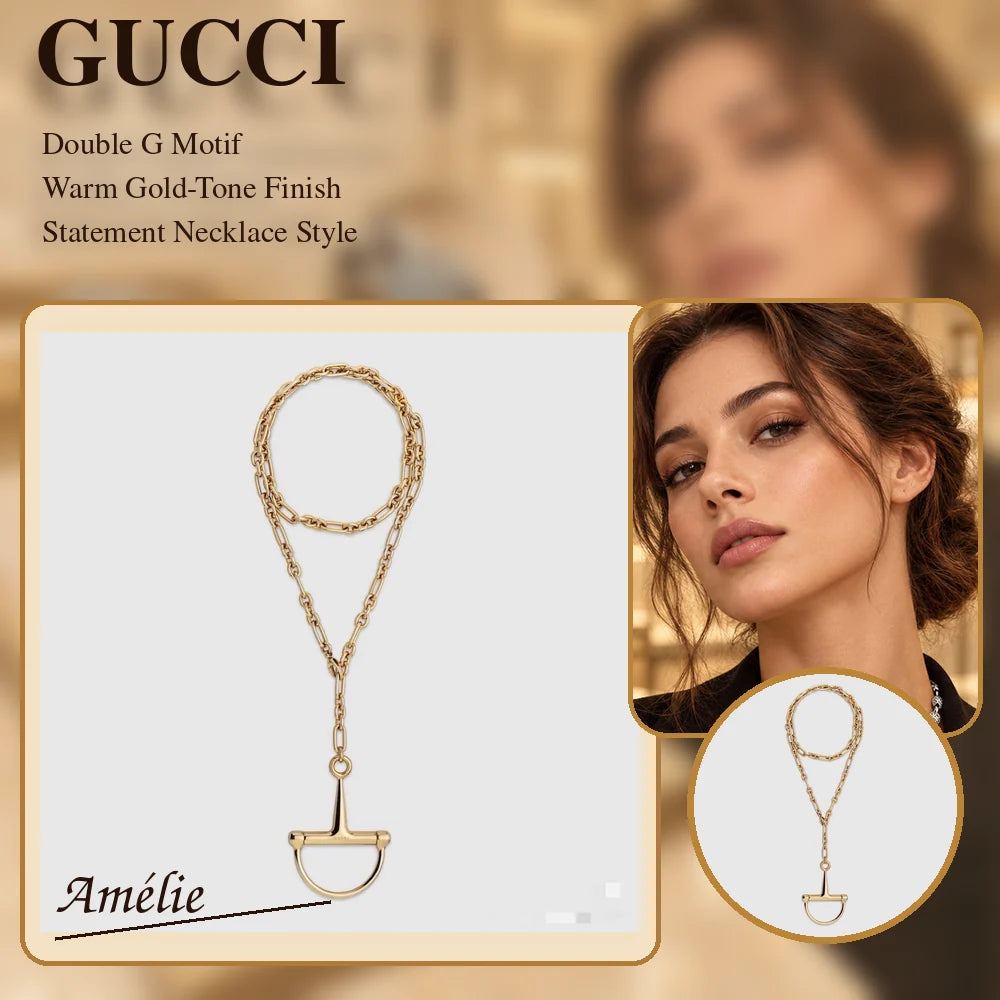Gucci Double G Gold-Tone Necklace – Gucci jewelry main image