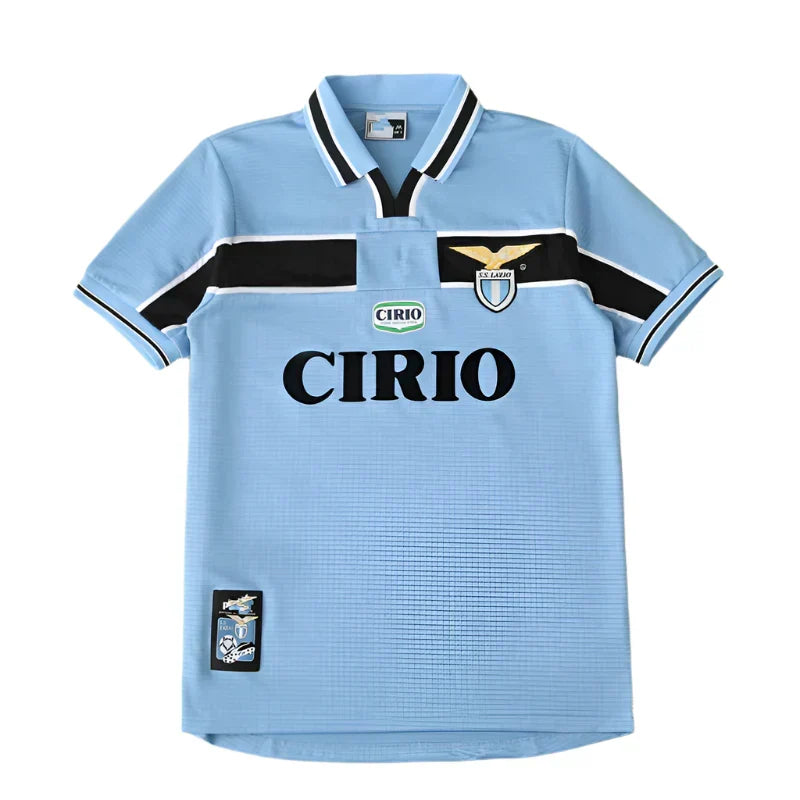 S.S. Lazio 1998/99 Third Retro Jersey – Classic Sky Blue Fan Edition