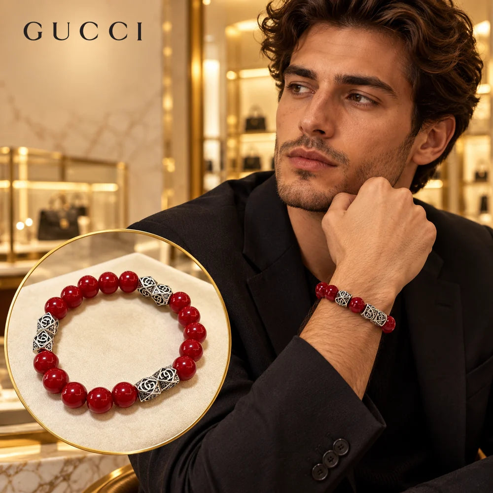 Gucci Anger Forest Distressed Unisex Bracelet – Style 04 - image 1