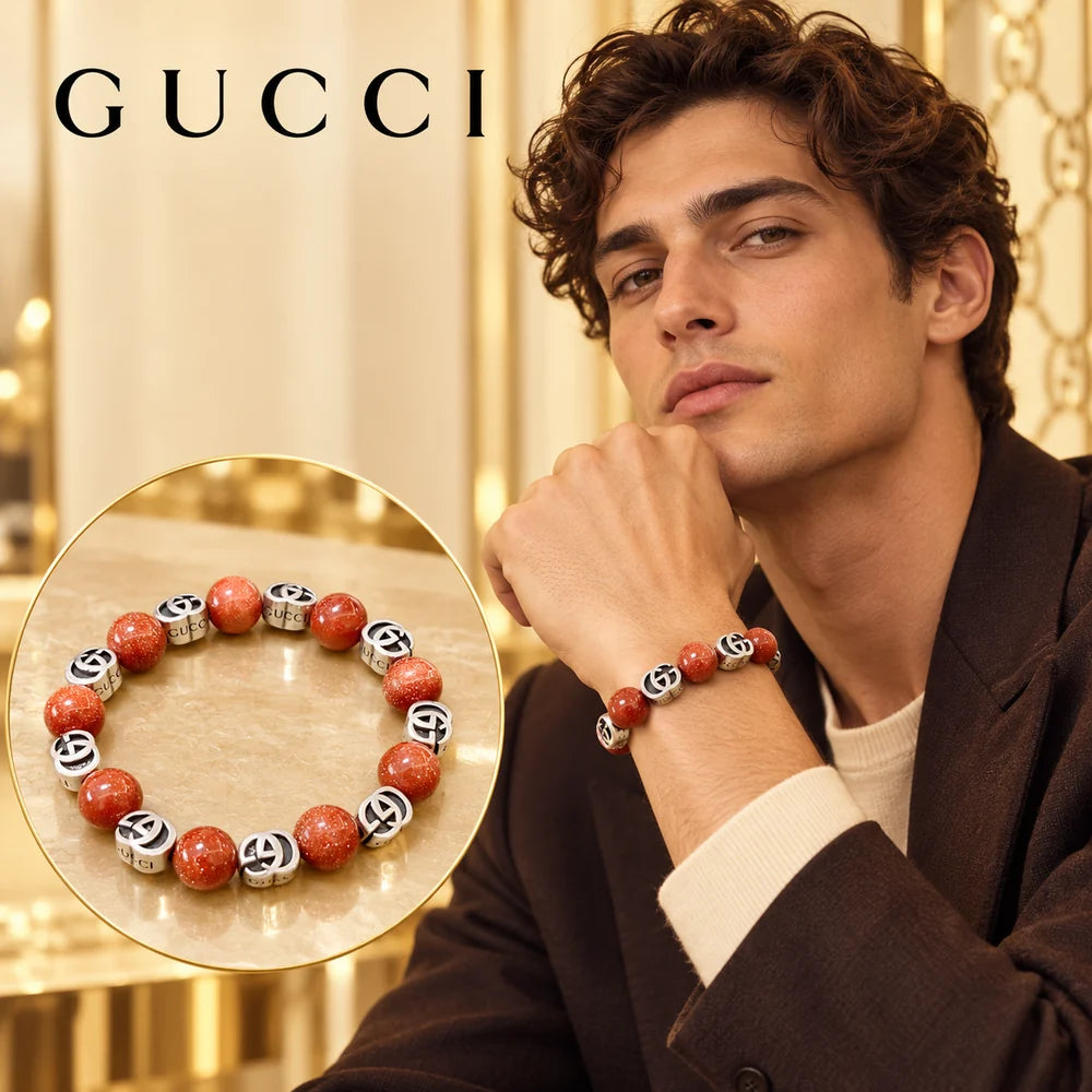 Gucci Anger Forest Distressed Unisex Bracelet – Style 08 - image 1