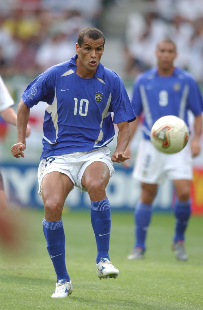 Brazil 2002 Away Retro Jersey – World Cup Winners Blue Nike Kit