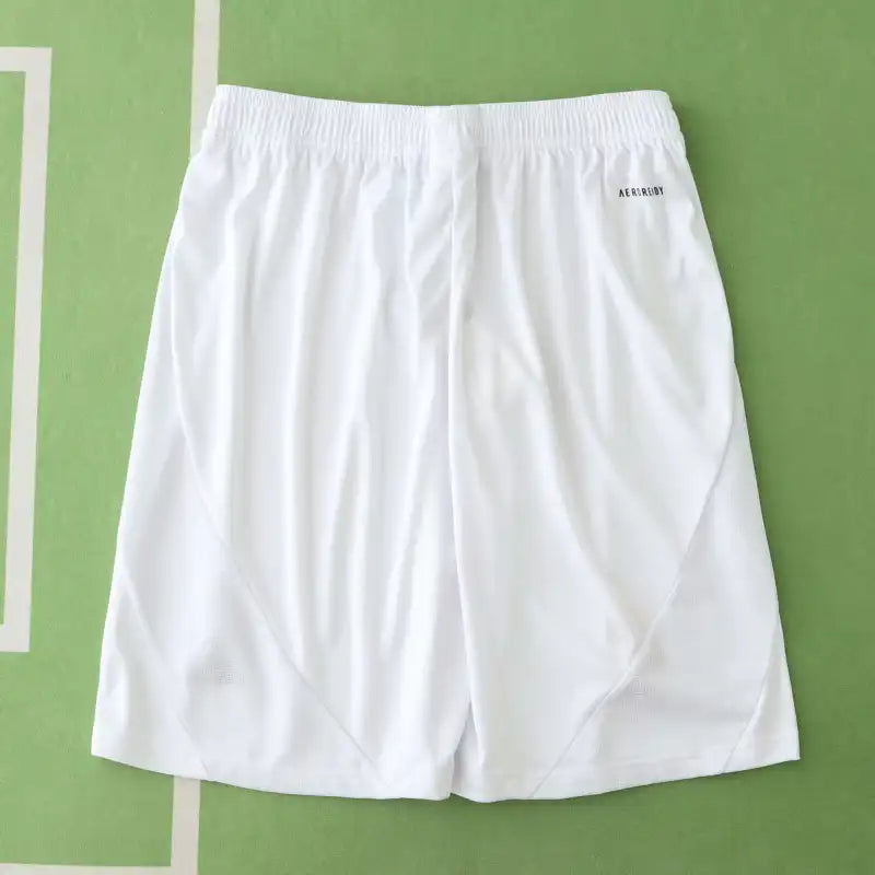 Real Madrid CF Home Football Shorts 2024/25 – White Matchday Shorts with Club Crest