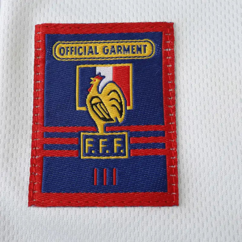 France 1998 World Cup Away Retro Fan Version Soccer Jersey