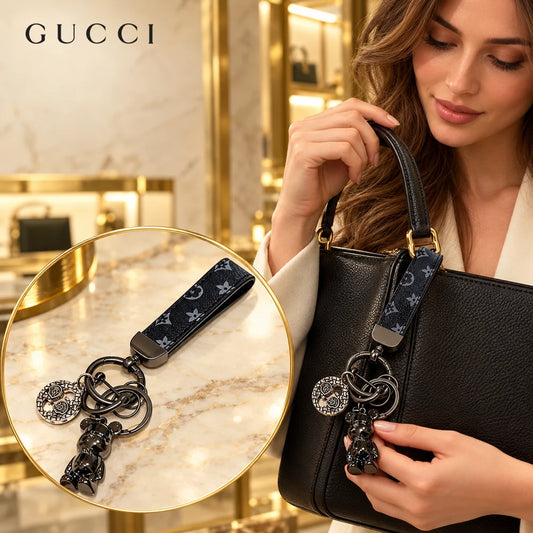 Gucci Anger Forest Distressed Keychain – Style 13 - image 1