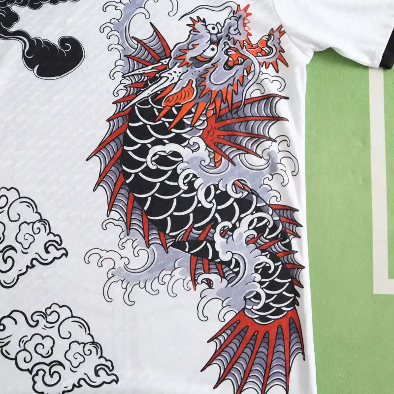 Japan National Team 2024/25 Special Edition Samurai Art Fan Jersey – JFA Koi Katana Graphic