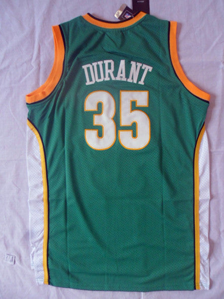Kevin Durant #35 Seattle SuperSonics Green Retro Fan Edition Jersey – Adidas Swingman