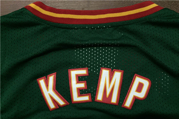 Shawn Kemp #40 Seattle SuperSonics Green 1995-96 Hardwood Classics Swingman Jersey – Mitchell & Ness
