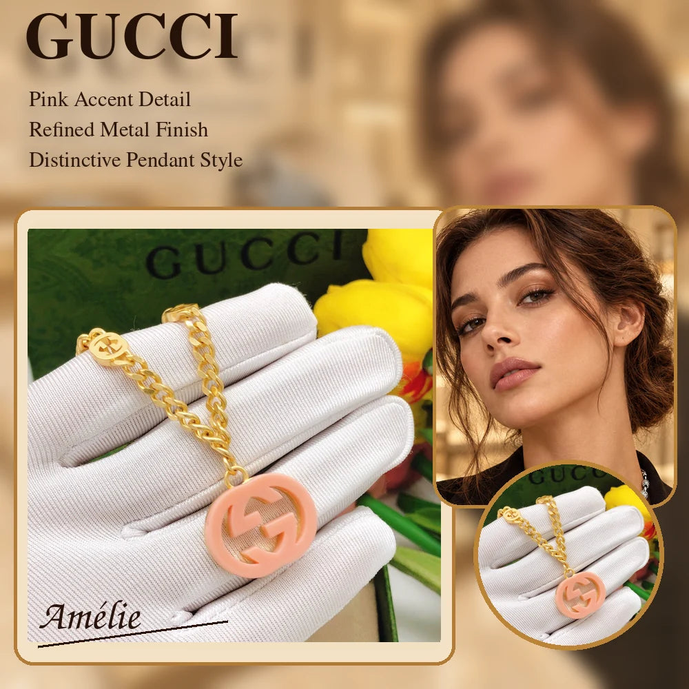Gucci Pink Pendant – Gucci jewelry main image