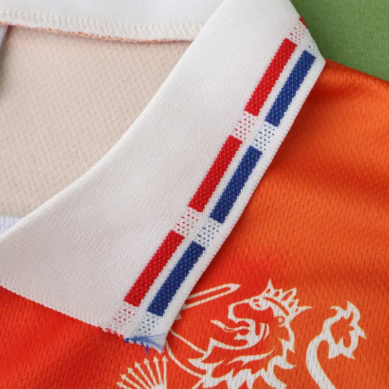 Netherlands National Team 1996 Home Retro Jersey – Orange Euro 96 Fan Version