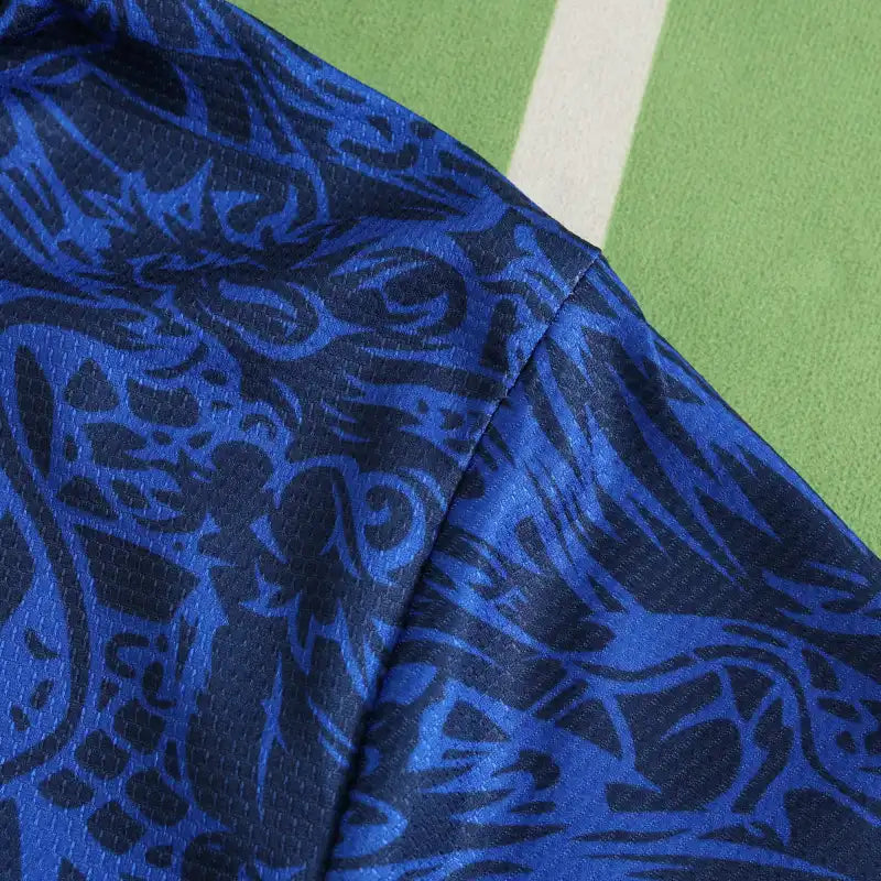 Real Madrid 2024/25 Year of the Dragon Special Edition Jersey – Royal Blue Gold Adidas Fan Version