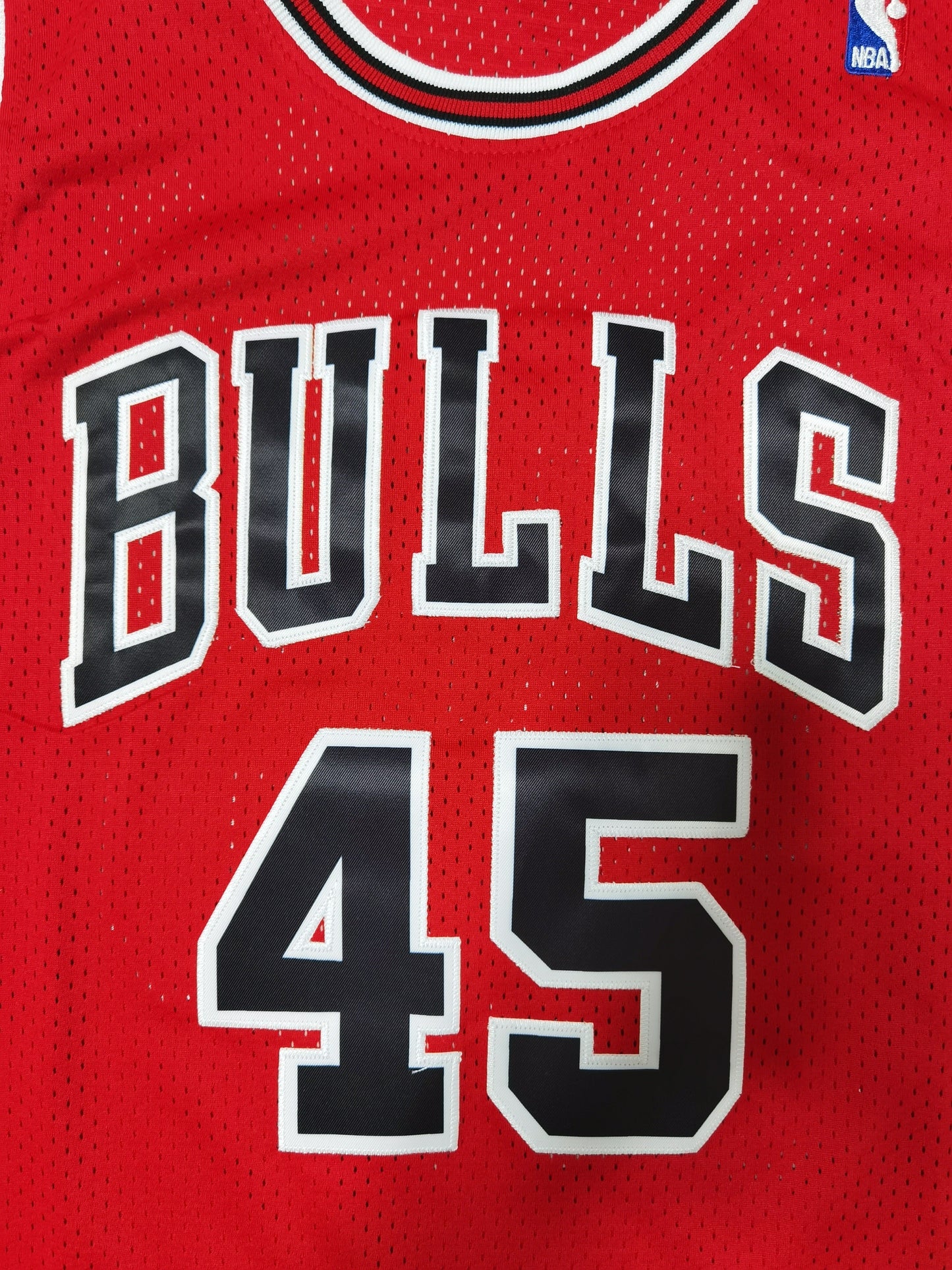 Michael Jordan #45 Chicago Bulls Mitchell & Ness Red 1994-95 Comeback Season Hardwood Classics Swingman Jersey