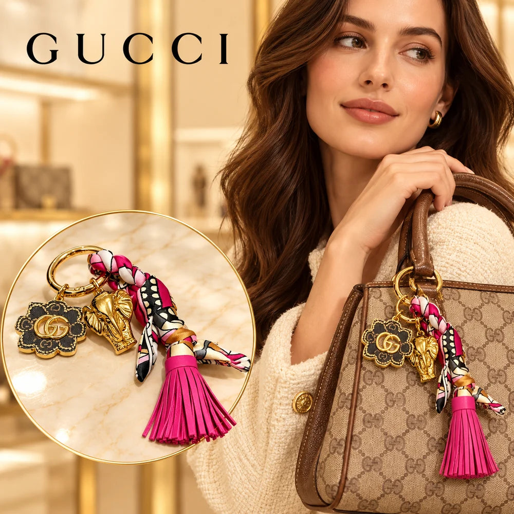 Gucci Anger Forest Distressed Keychain – Style 42 - image 1
