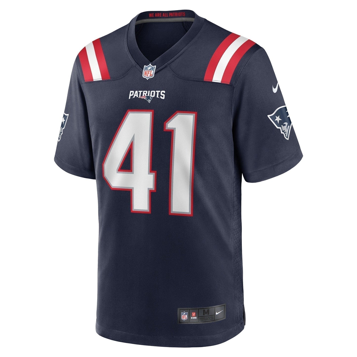 Brenden Schooler New England Patriots Nike Game   Jersey - Navy