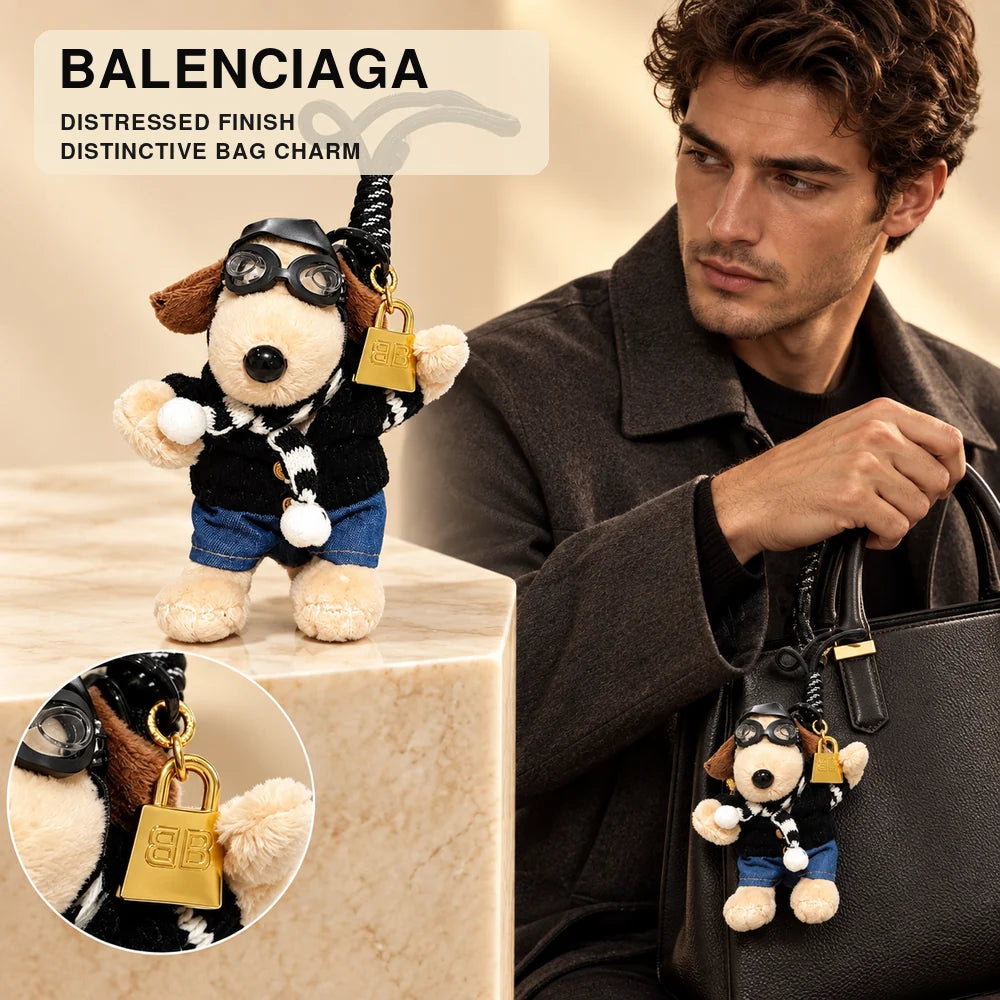 Balenciaga Distressed Keychain – Style 46 - image 1