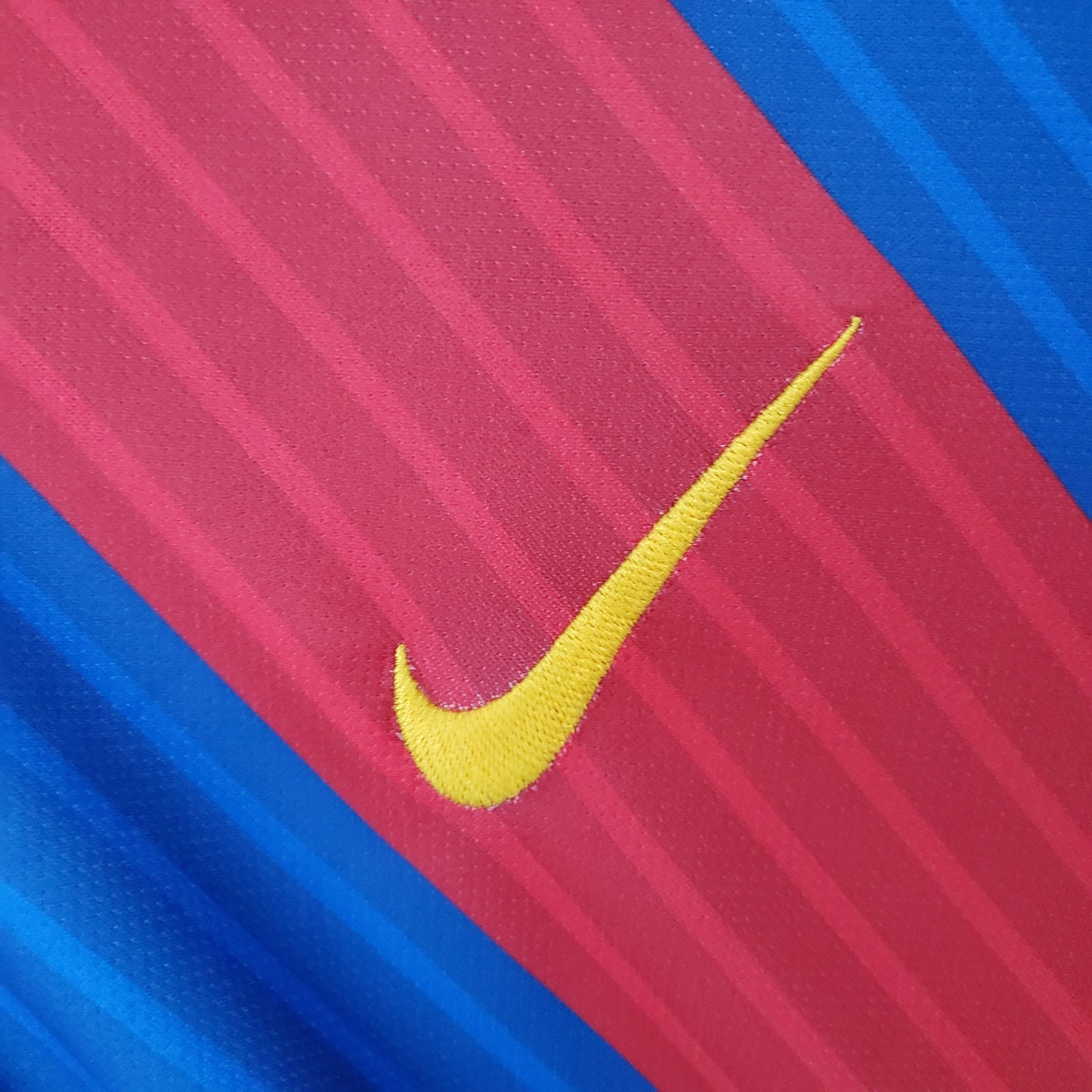 FC Barcelona 2016-17 Home Jersey – Blue Red Stripe Nike Qatar Airways Retro Football Shirt | MSN Last Season