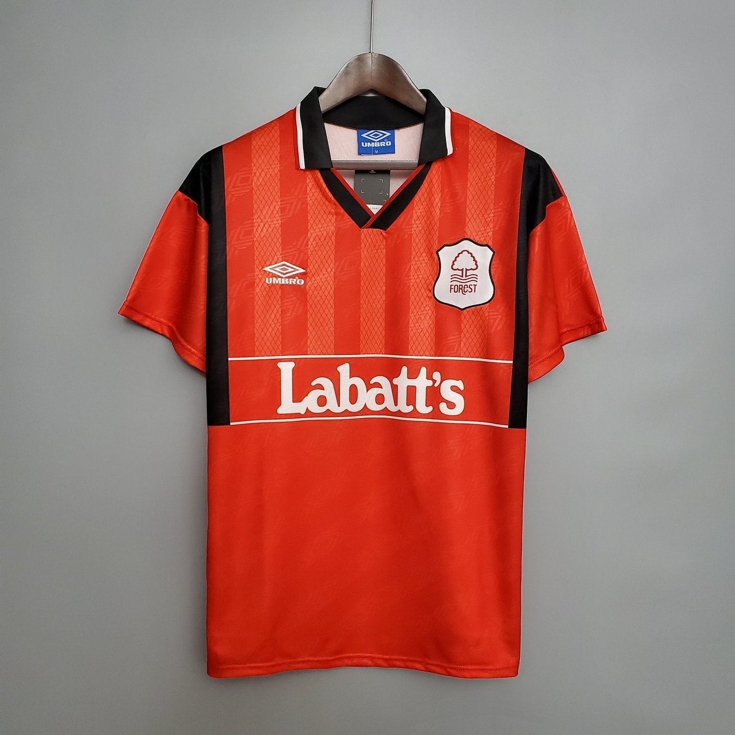 Nottingham Forest 1994-96 Home Retro Jersey – Classic 90s Premier League Red Kit