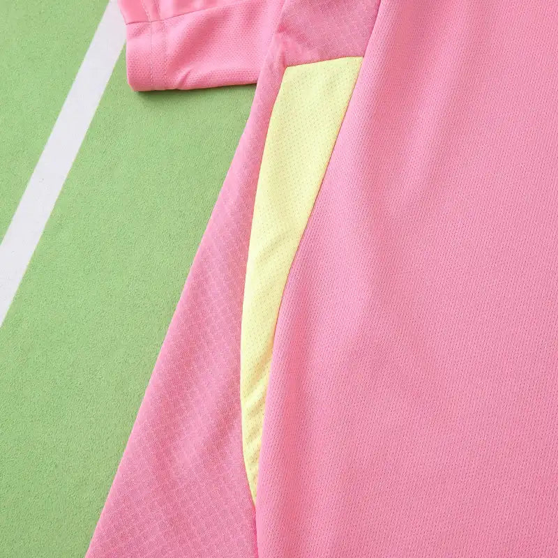Scotland National Team Away Fan Version 2025/26 – Adidas Pink & Lime Yellow Football Jersey