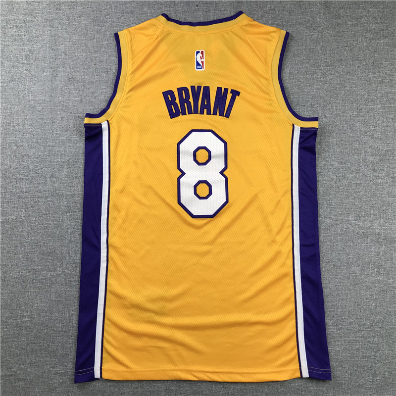 Kobe Bryant #8 Los Angeles Lakers Gold Black Mamba Retirement Edition Swingman Jersey – Nike 5-Star