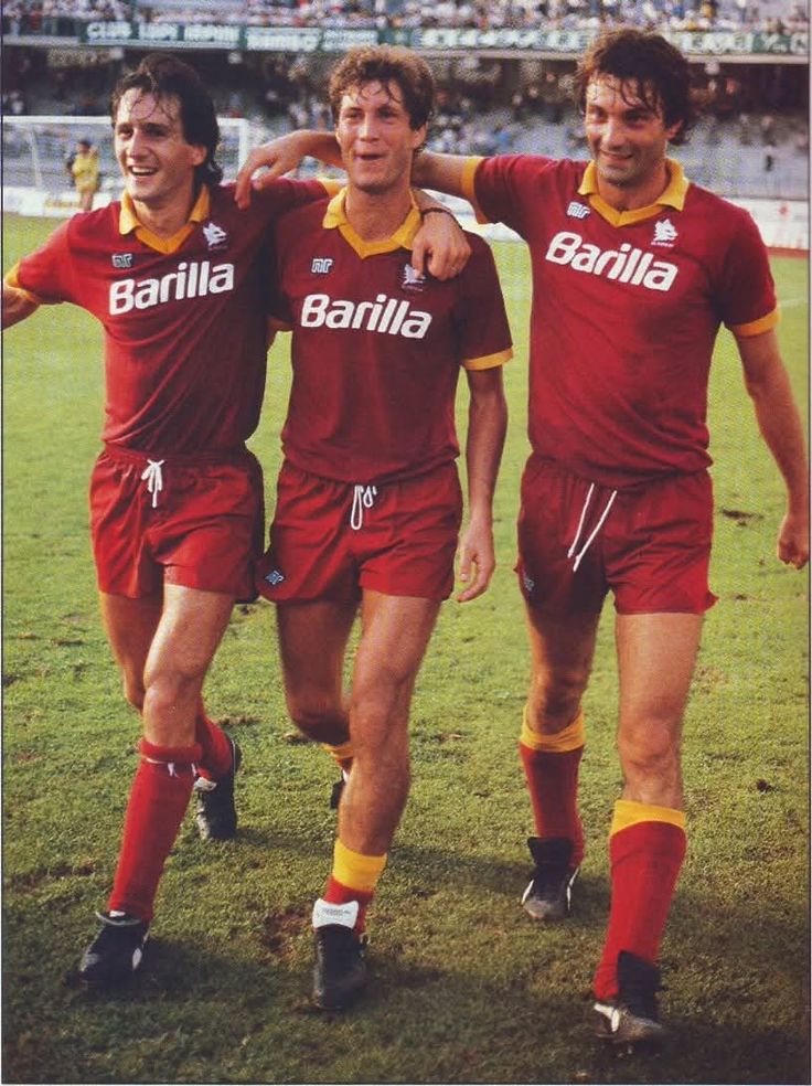AS Roma 90/91 Home Jersey