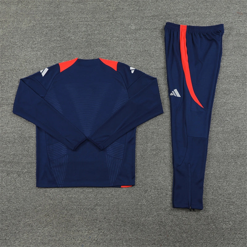 Manchester United FC Blue & Orange Training Suit 2024/25