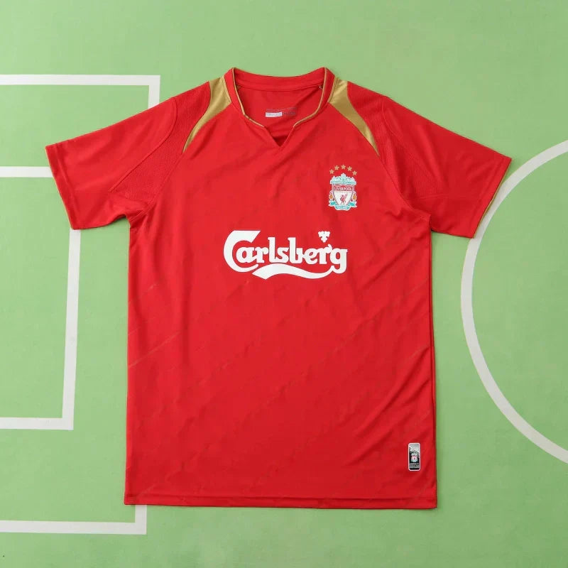 Liverpool F.C. Home Retro Jersey 2005/06 | Classic Fan Version Football Shirt